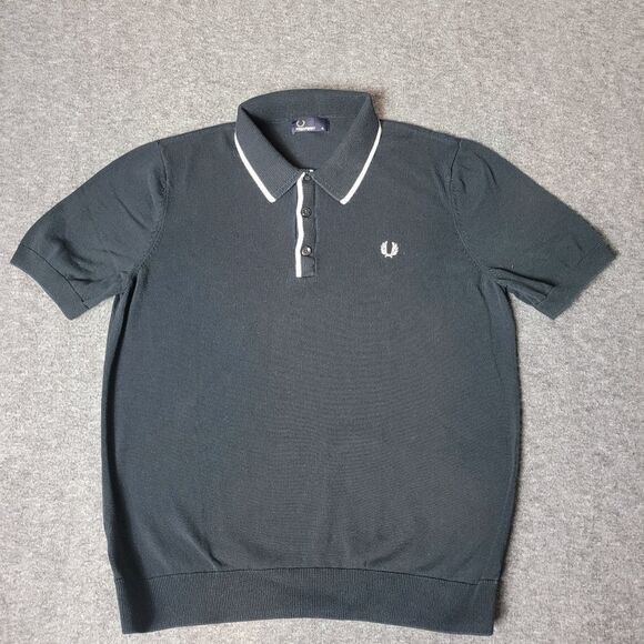Black Polo Shirt with Logo - Picture 1 of 15